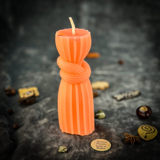 Knot Candle Pink