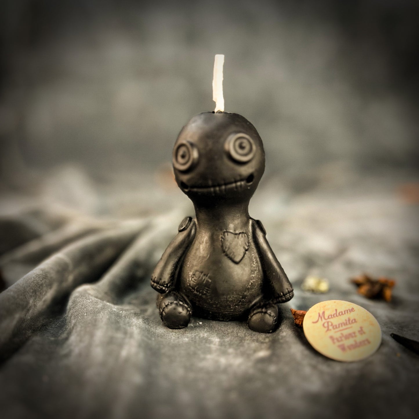 Beeswax Love Poppet Spell Candle