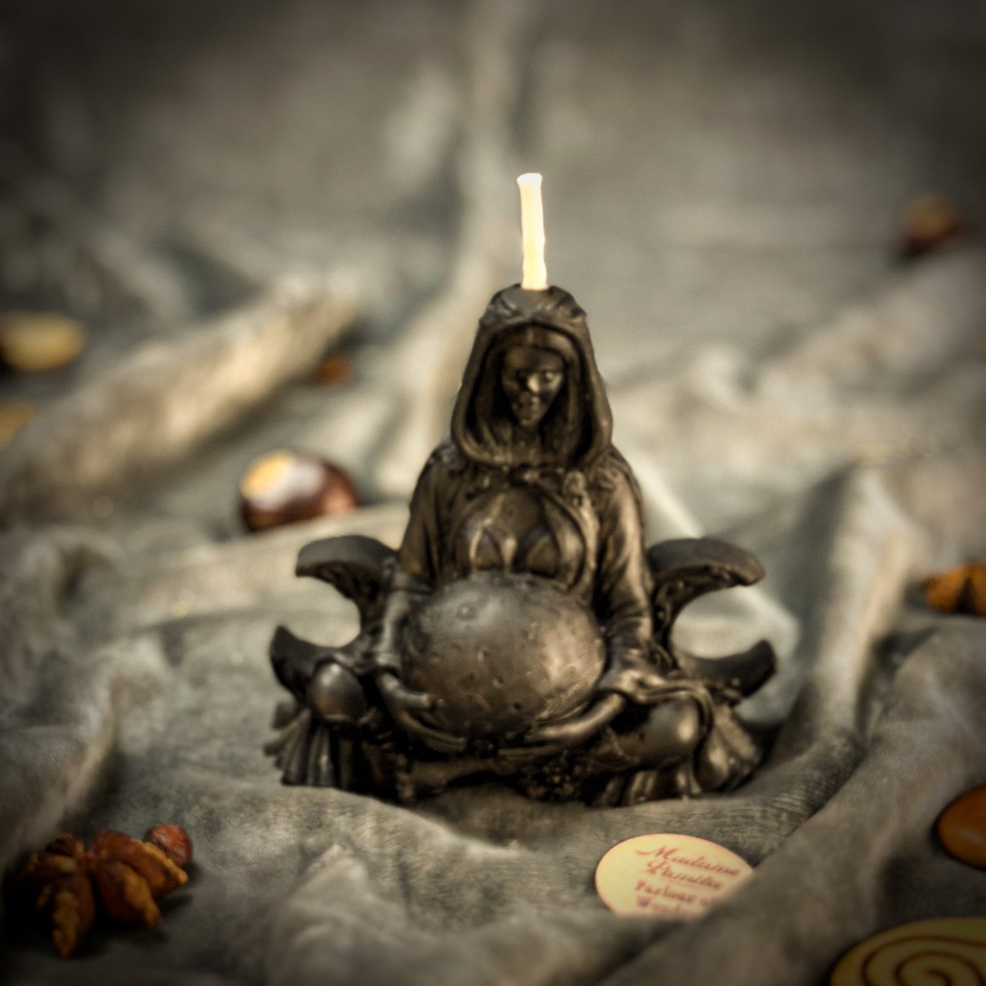 Black Moon Goddess Candle 