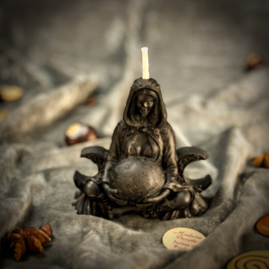 Black Moon Goddess Candle 