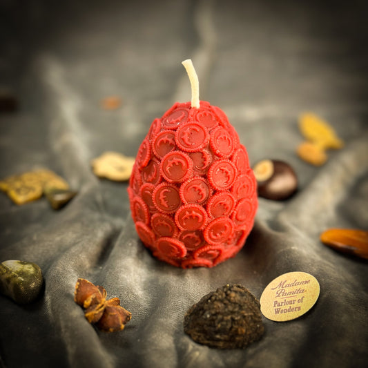Red Nest Egg Candle 
