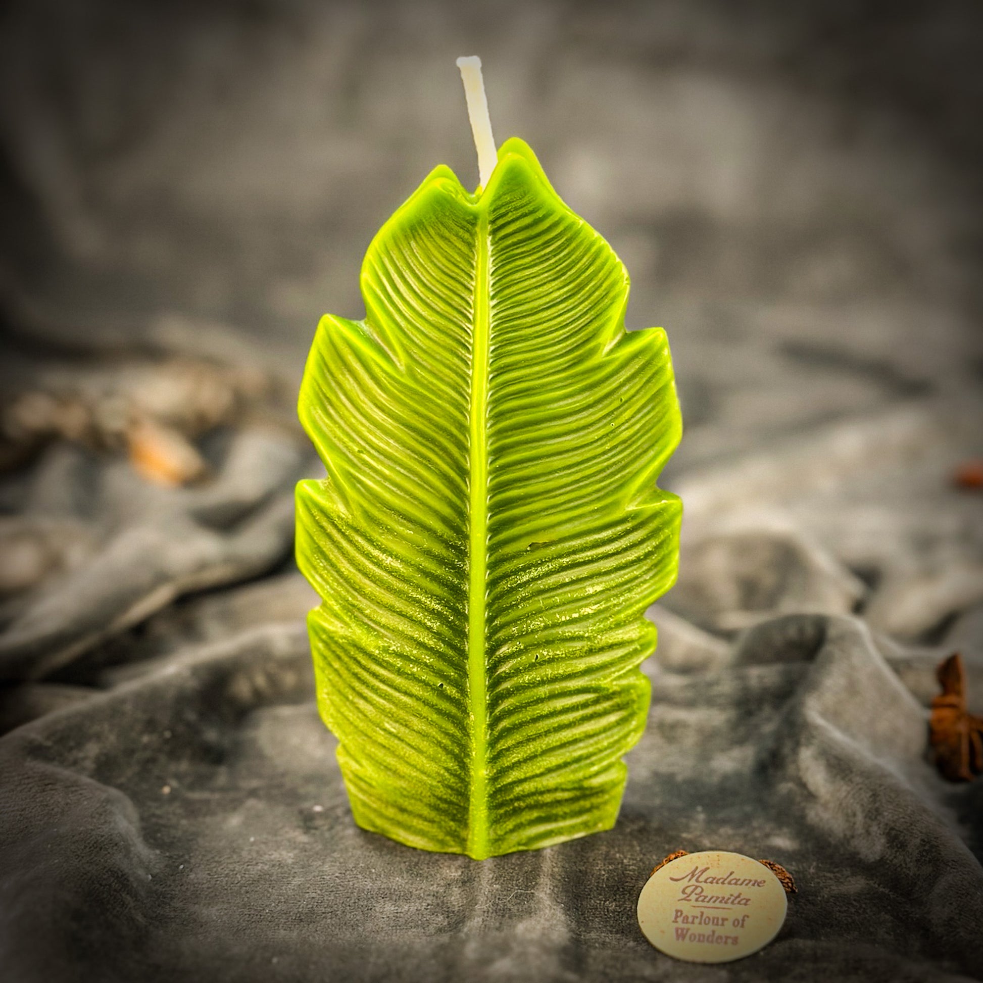 Green Plant Spirit Candle