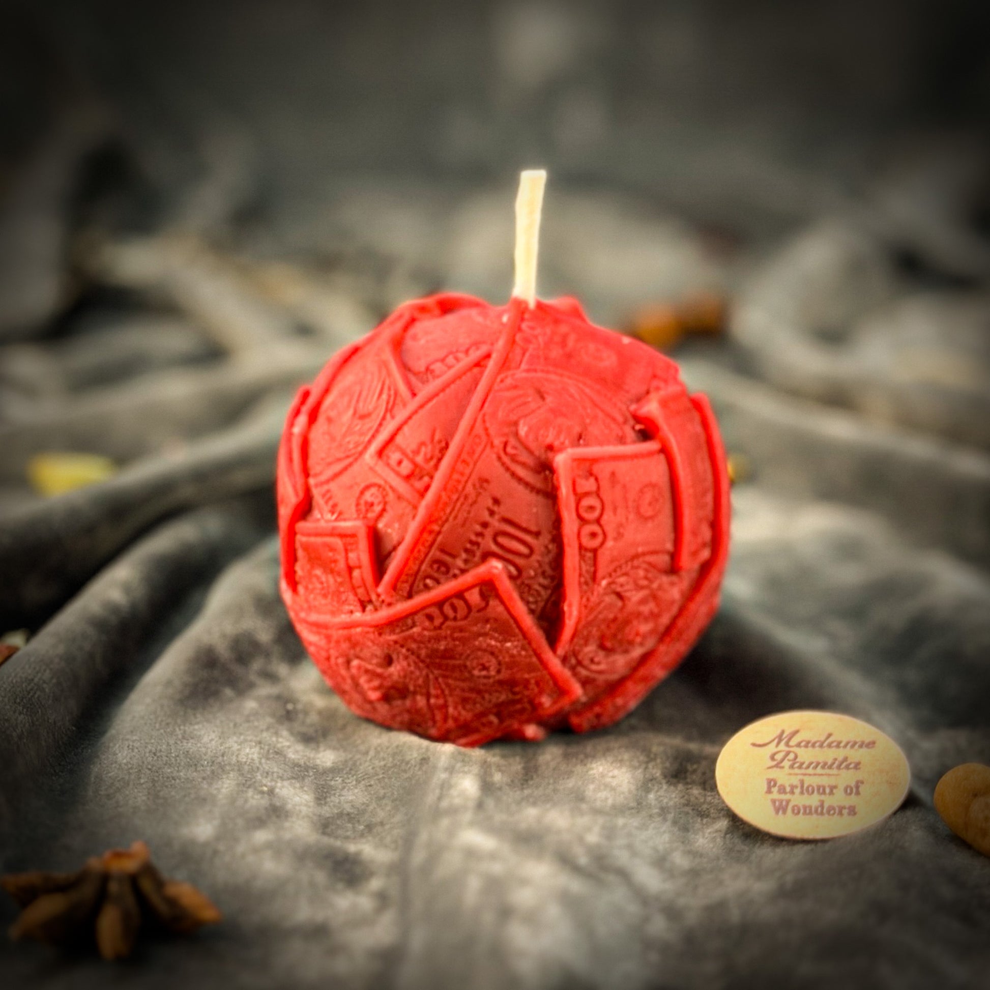 Red Rolling in Dough Money Spell Kit 