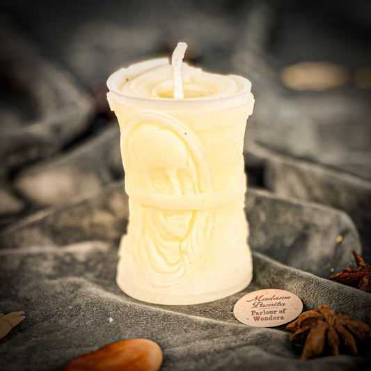 Pay Me Candle White