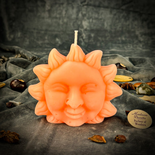 Smiling Sun Candle Spell Kit - Success & Happiness Magic
