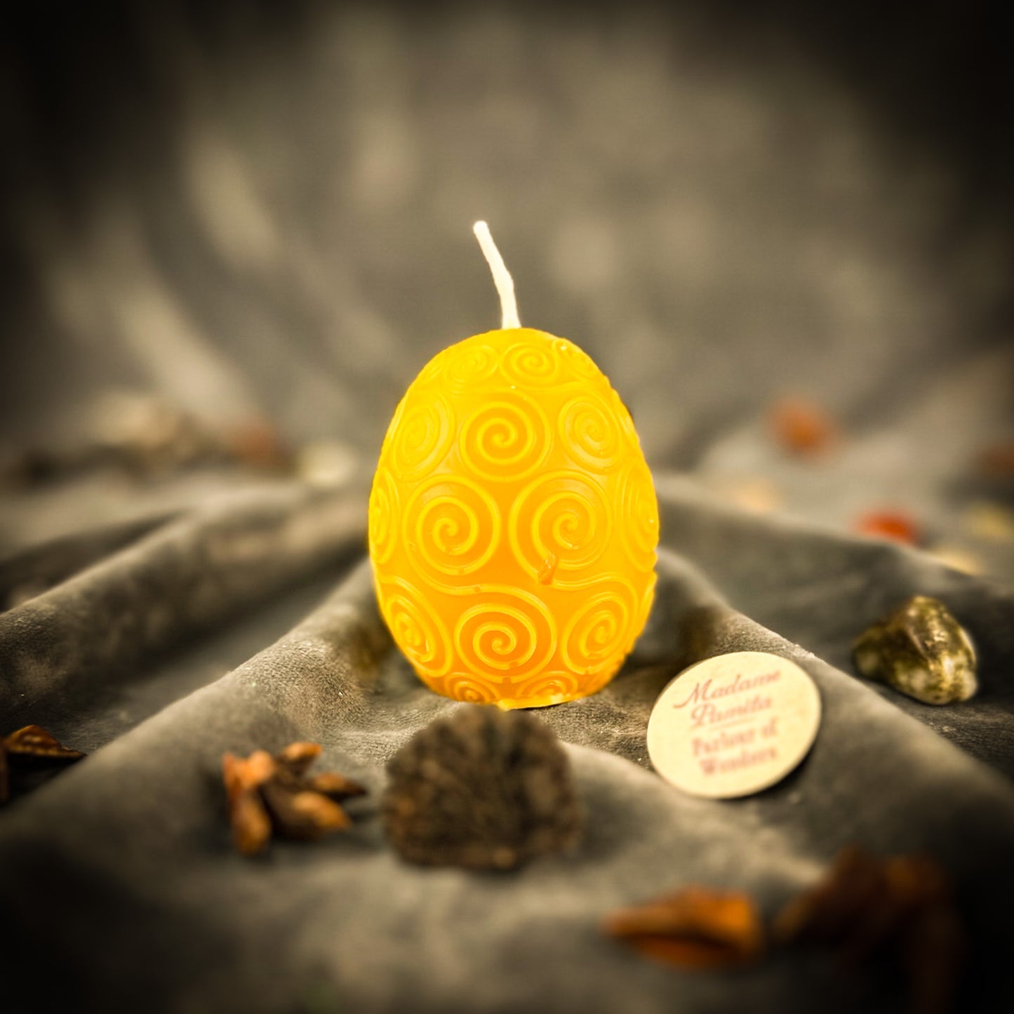 Spiral Protection Pysanka Candle Spell Kit - Sacred Protection & Life Cycles Magic