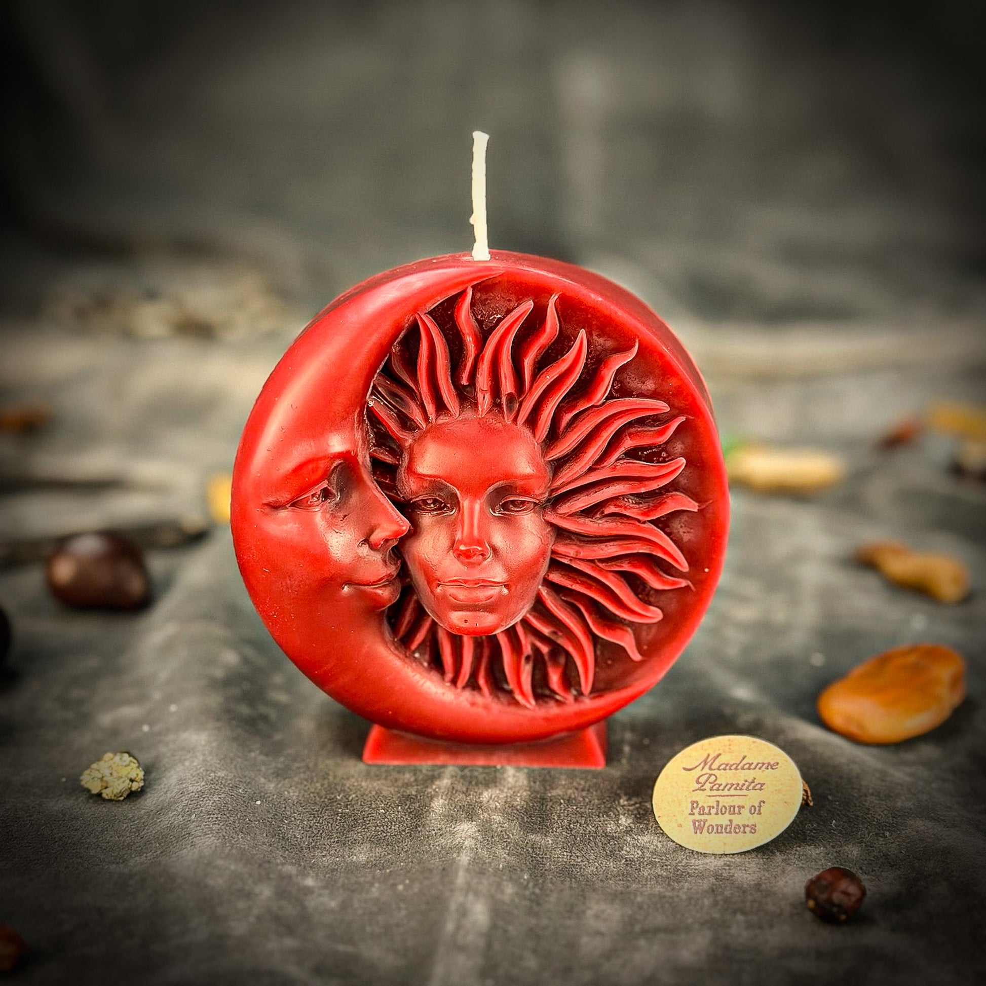 Red Winter Blessings Candle Spell Kit