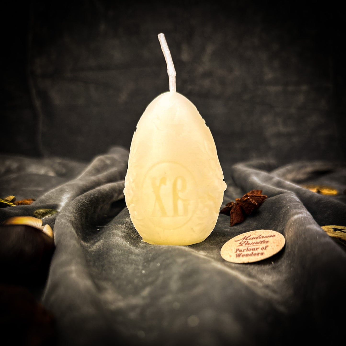 Beeswax Ukrainian Easter Egg Pysanka Spell Candle - Blessing, Protection & Renewal