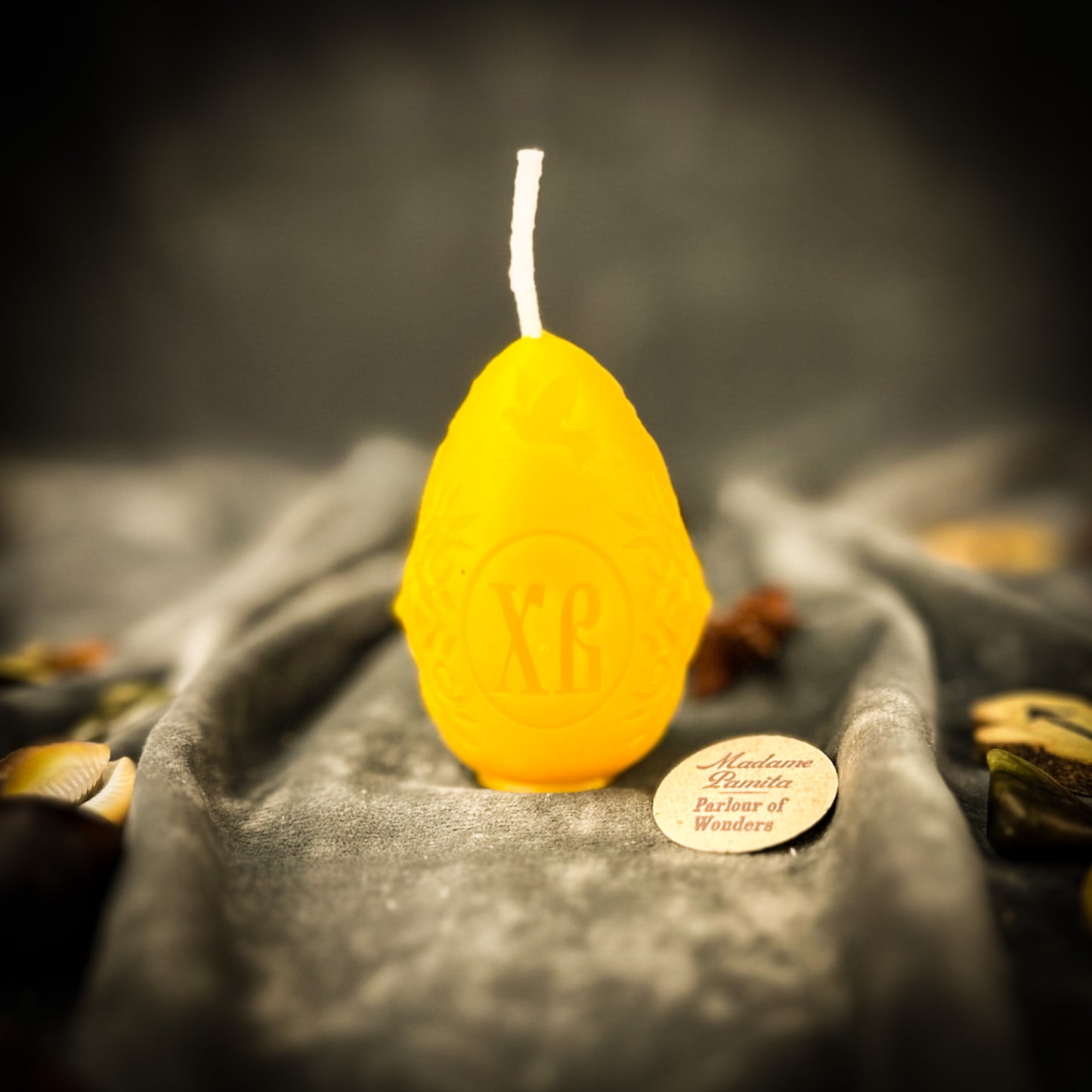 Beeswax Ukrainian Easter Egg Pysanka Spell Candle - Blessing, Protection & Renewal