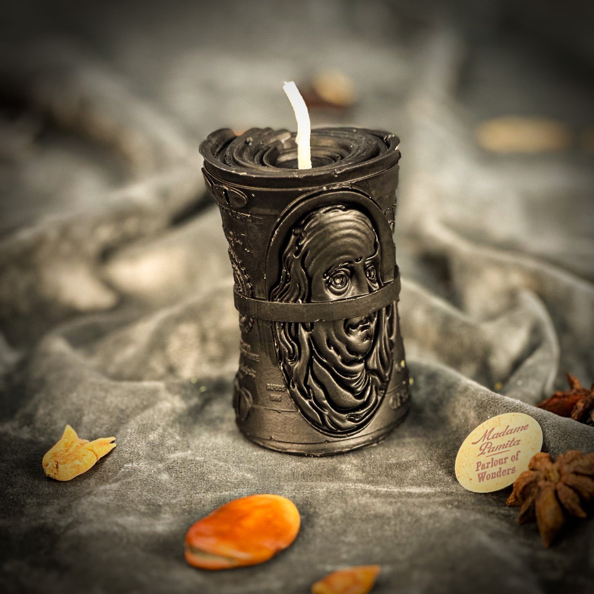 Pay Me Candle Black