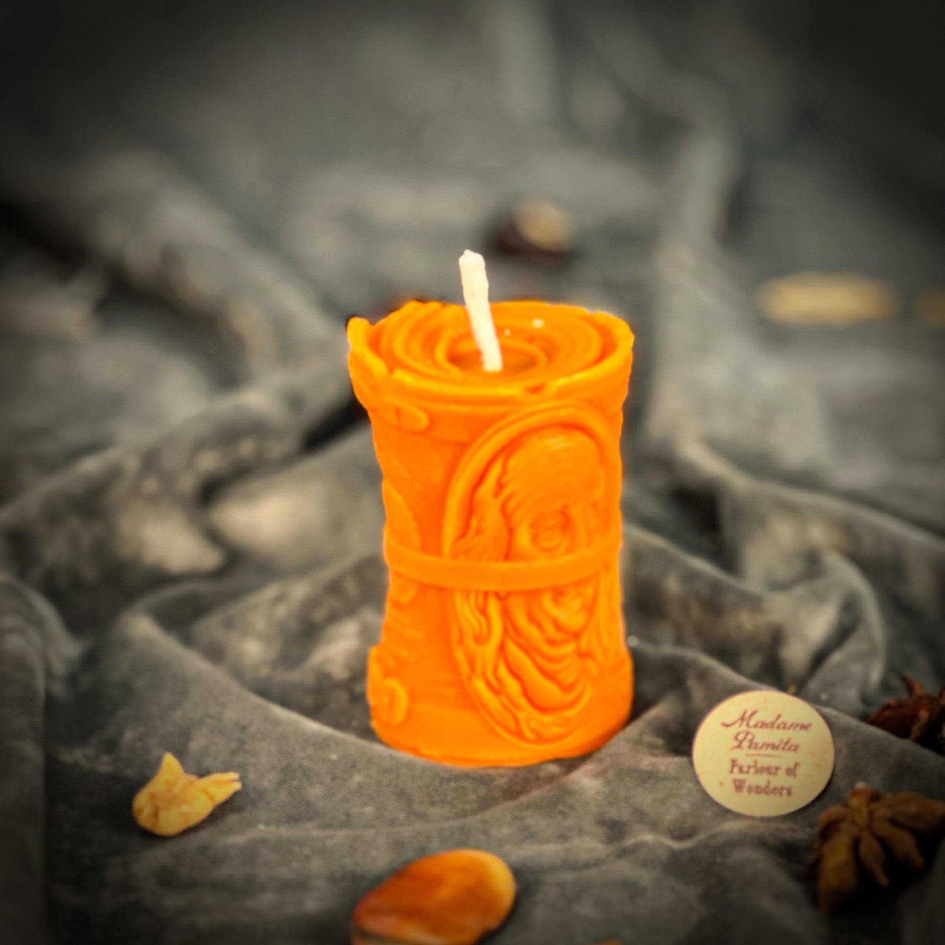 Pay Me Candle Orange