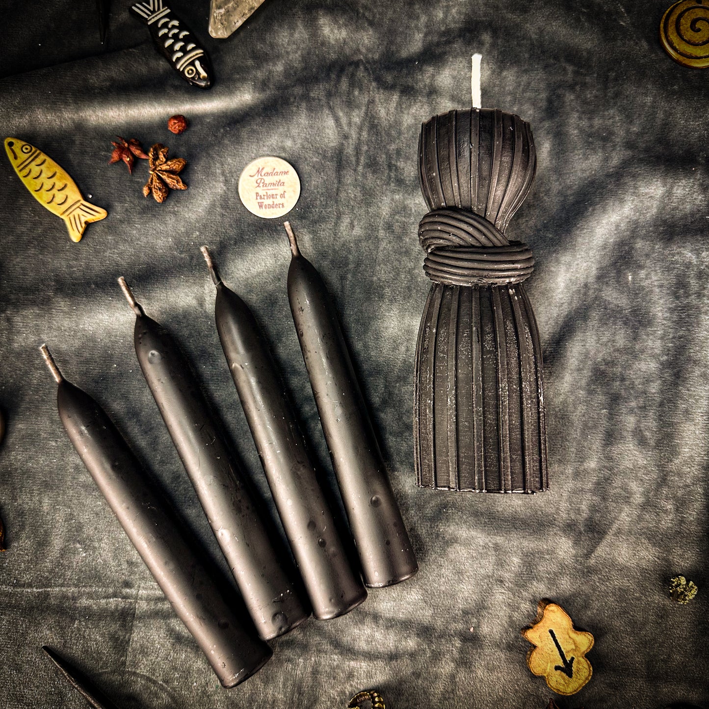 Bind the Bastards Candle Spell Kit for the Resistance - Stop Fascism & Protect Democracy