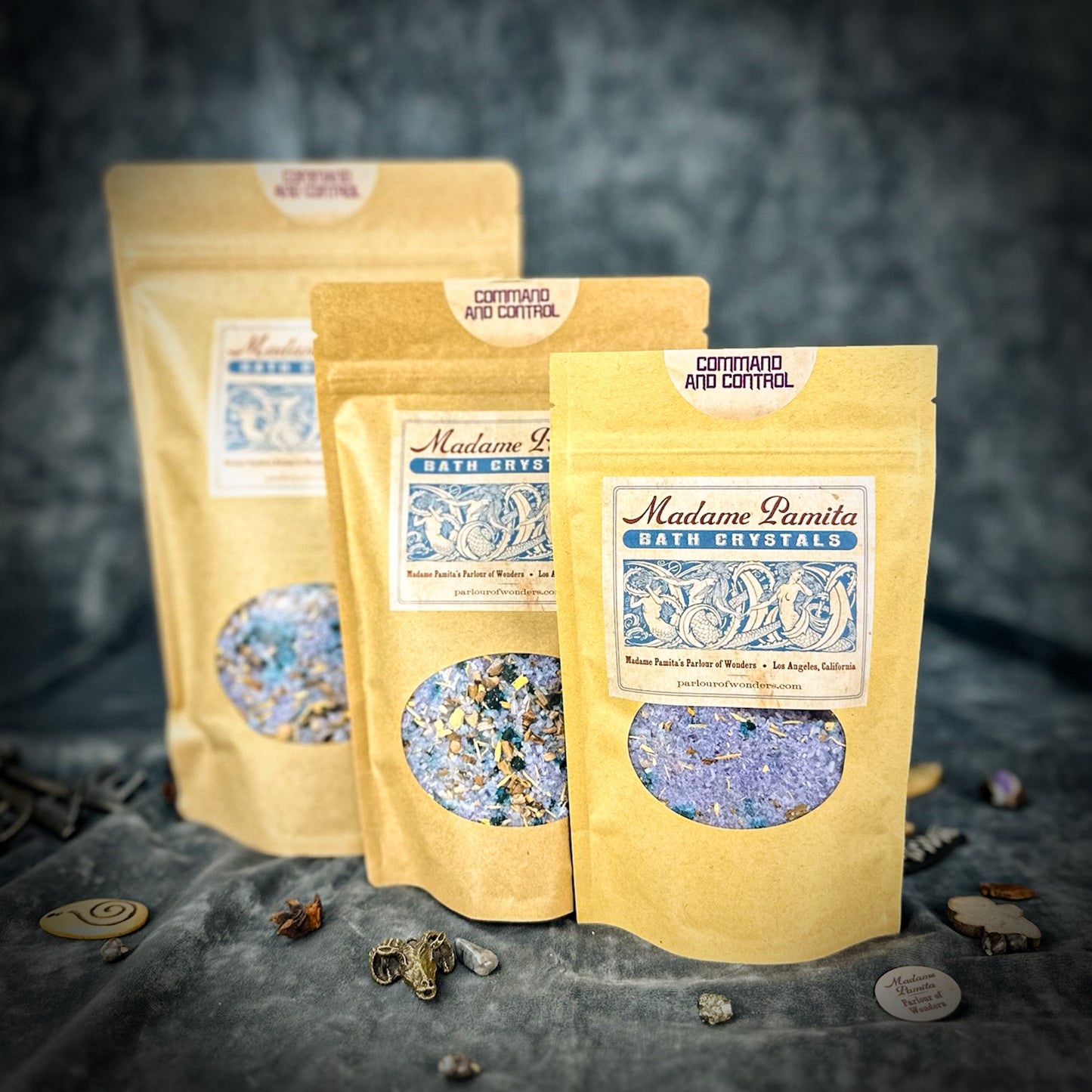 Command and Control Bath Crystals