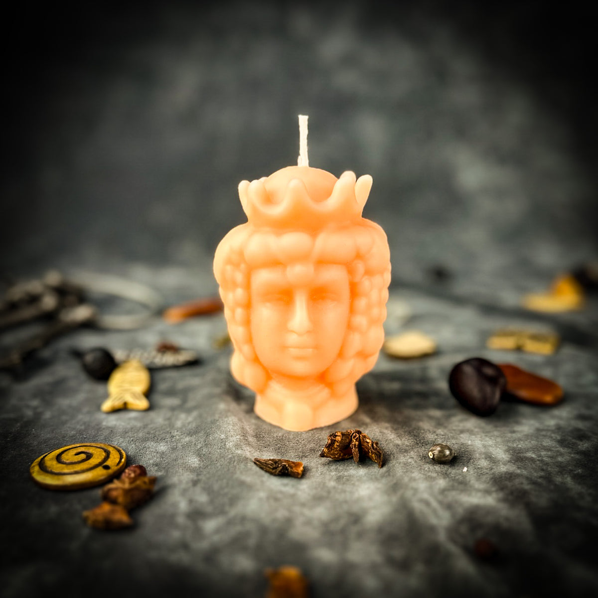 Divine Duality King & Queen Beeswax Candle Spell Kit | Strengthen a Partnership or Relationship