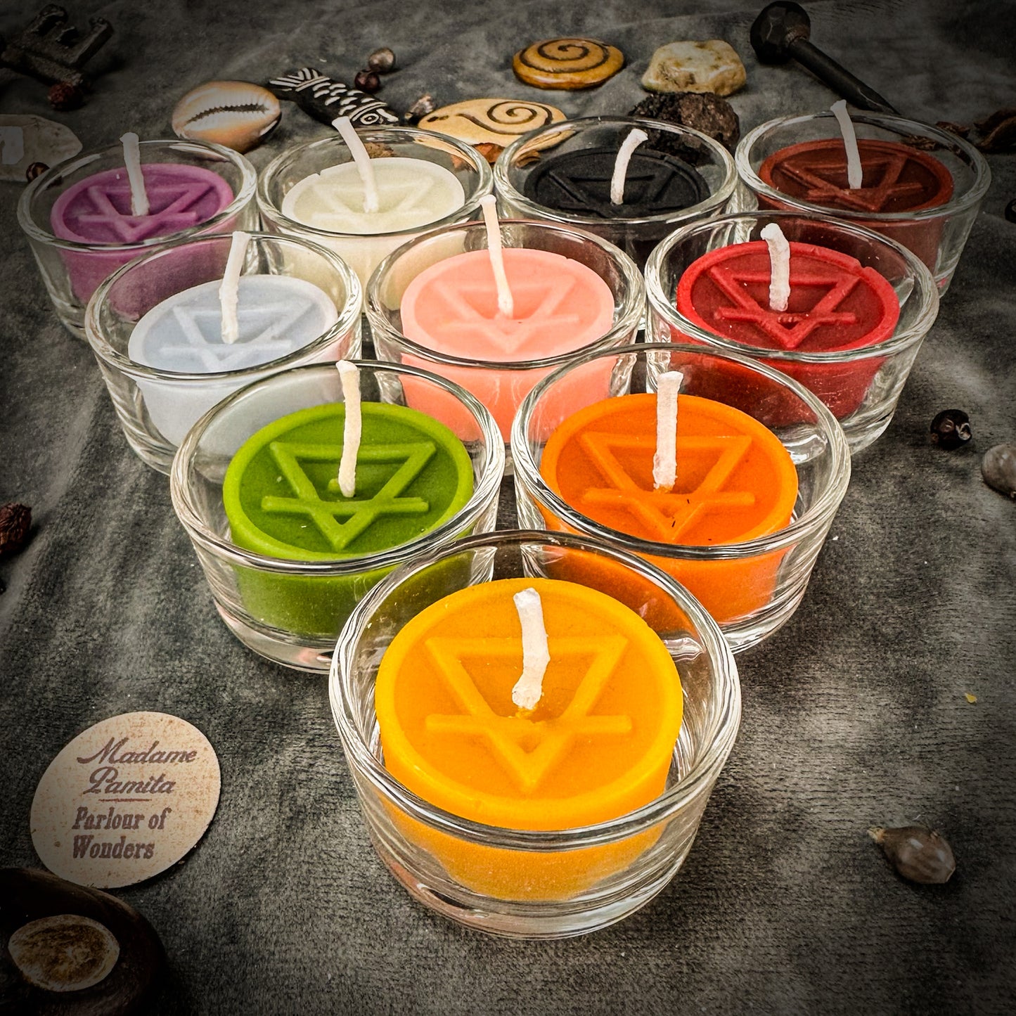 Element of Earth Beeswax Tea Light