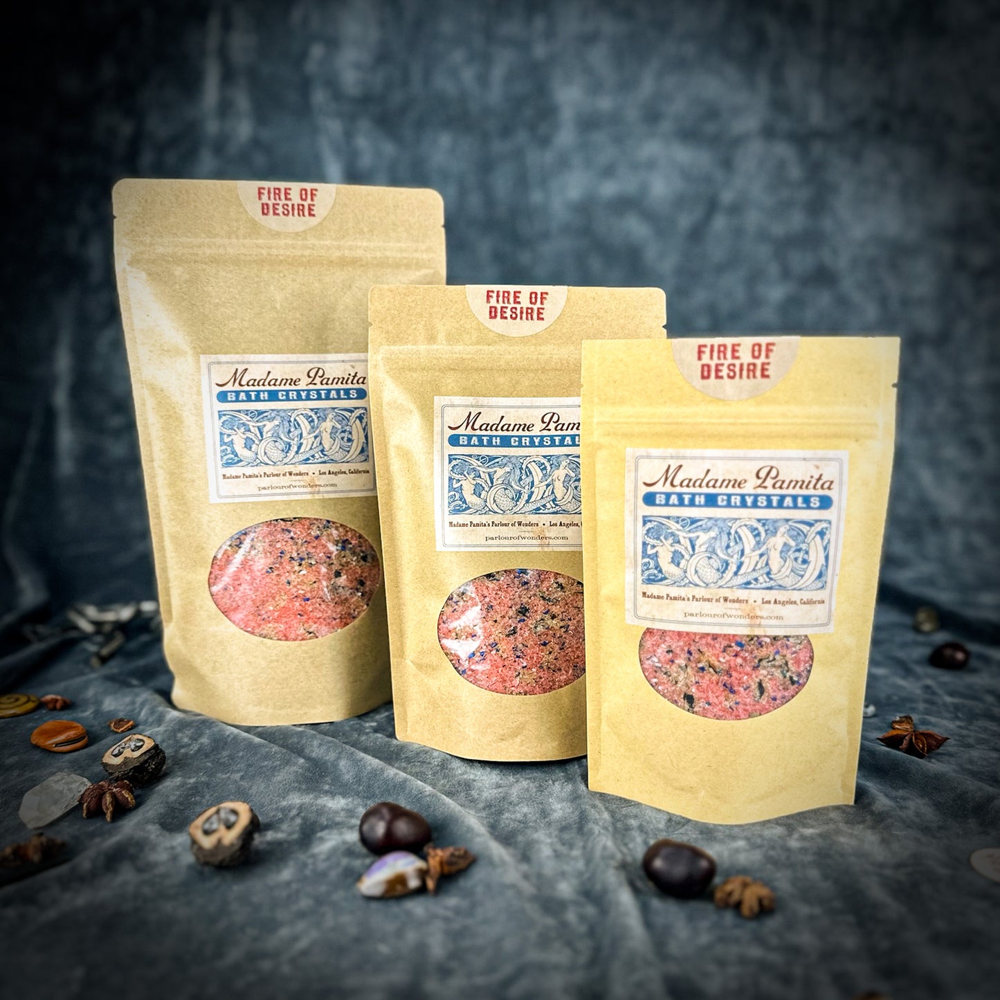 Fire of Desire Bath Crystals