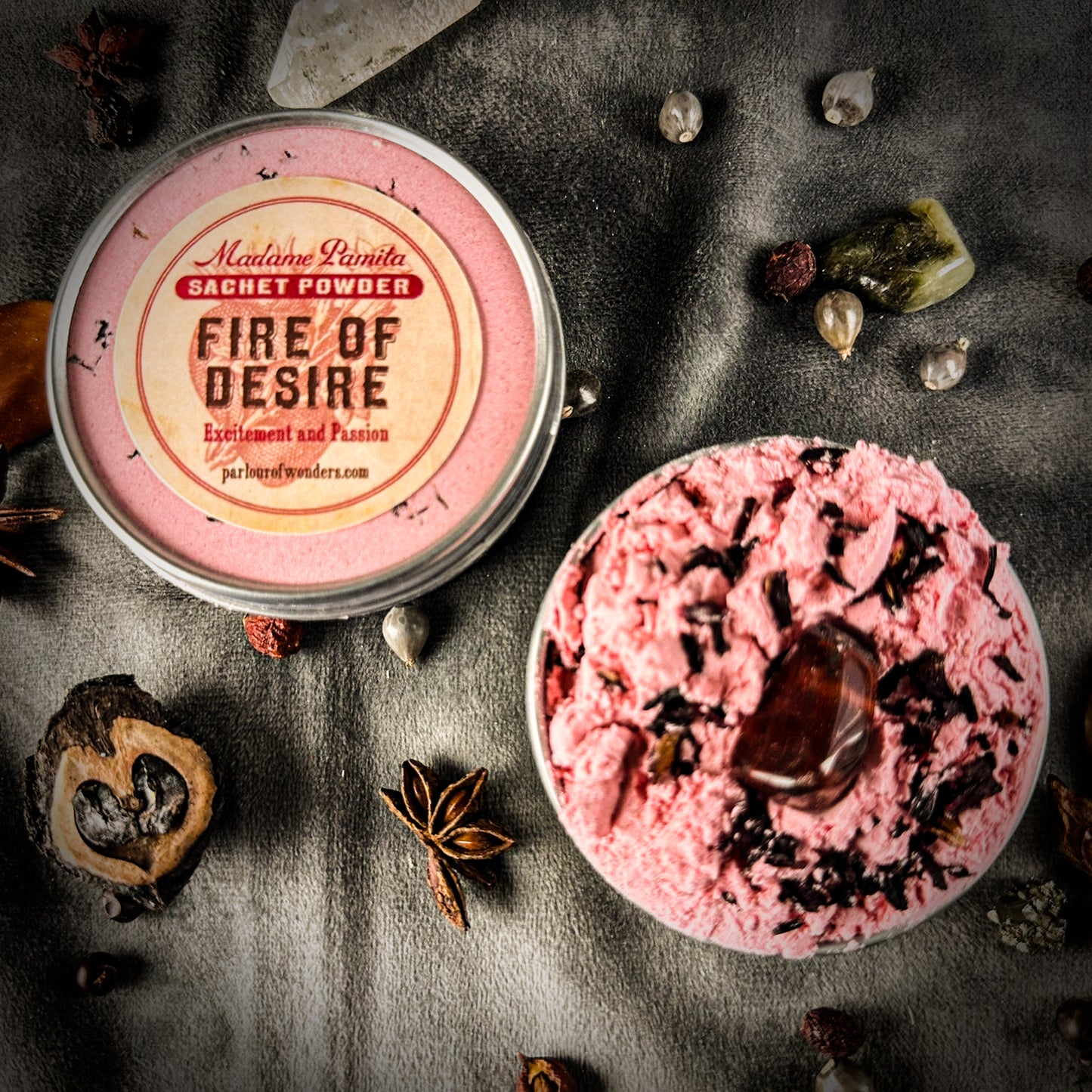 Fire of Desire Sachet Powder by Madame Pamita
