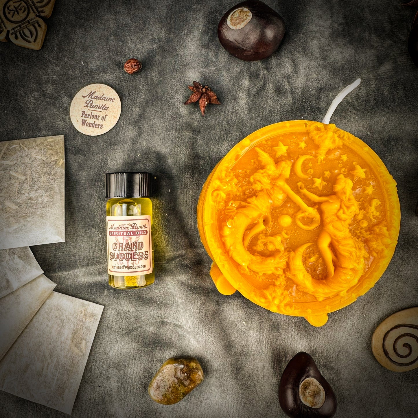 Gemini Power Candle Spell Kit - Communication, Creativity & Adaptability Magic