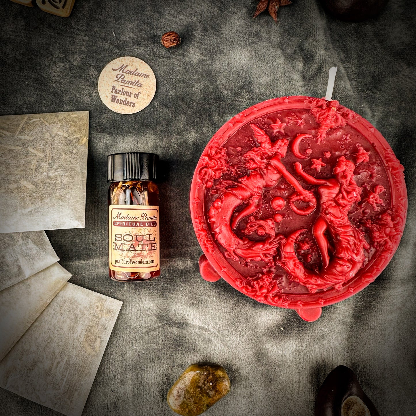 Gemini Power Candle Spell Kit - Communication, Creativity & Adaptability Magic