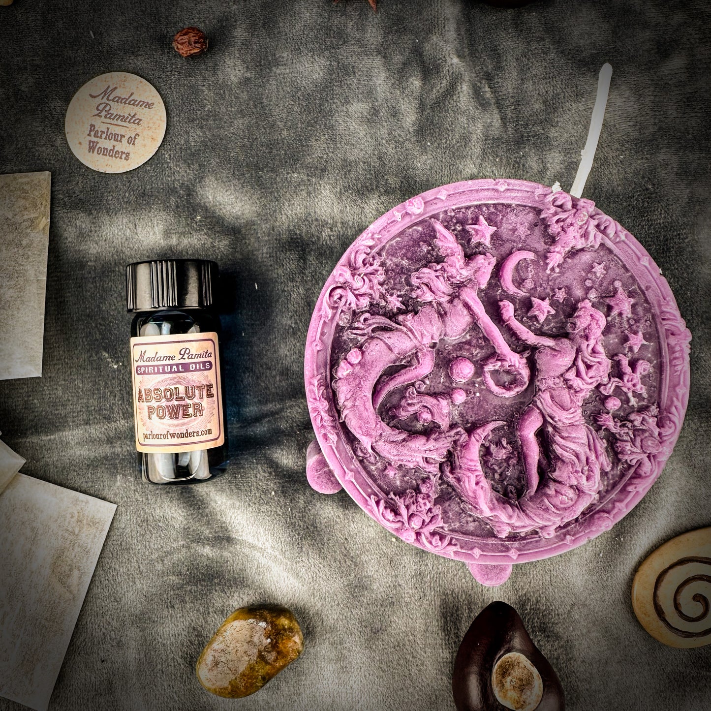 Gemini Power Candle Spell Kit - Communication, Creativity & Adaptability Magic