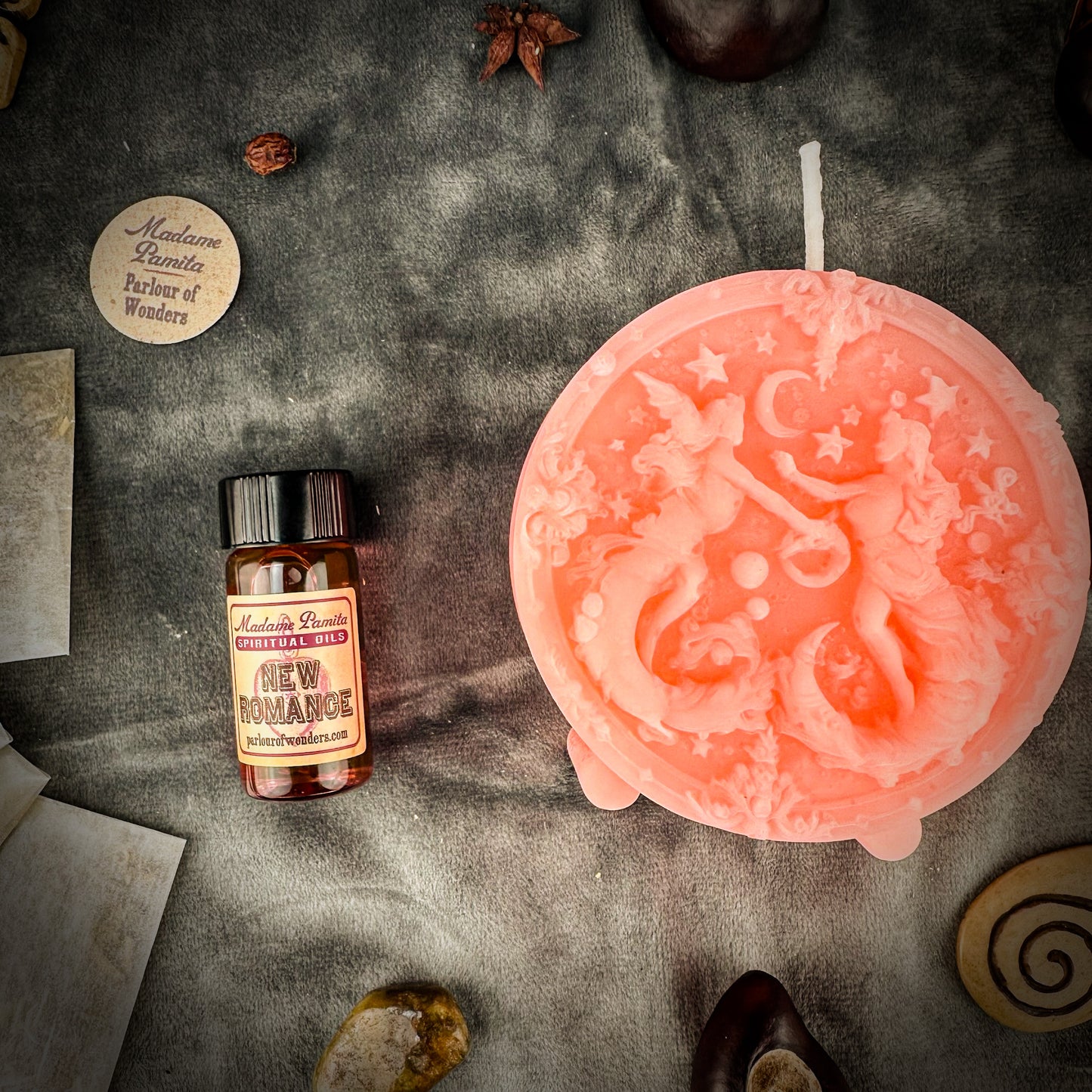 Gemini Power Candle Spell Kit - Communication, Creativity & Adaptability Magic