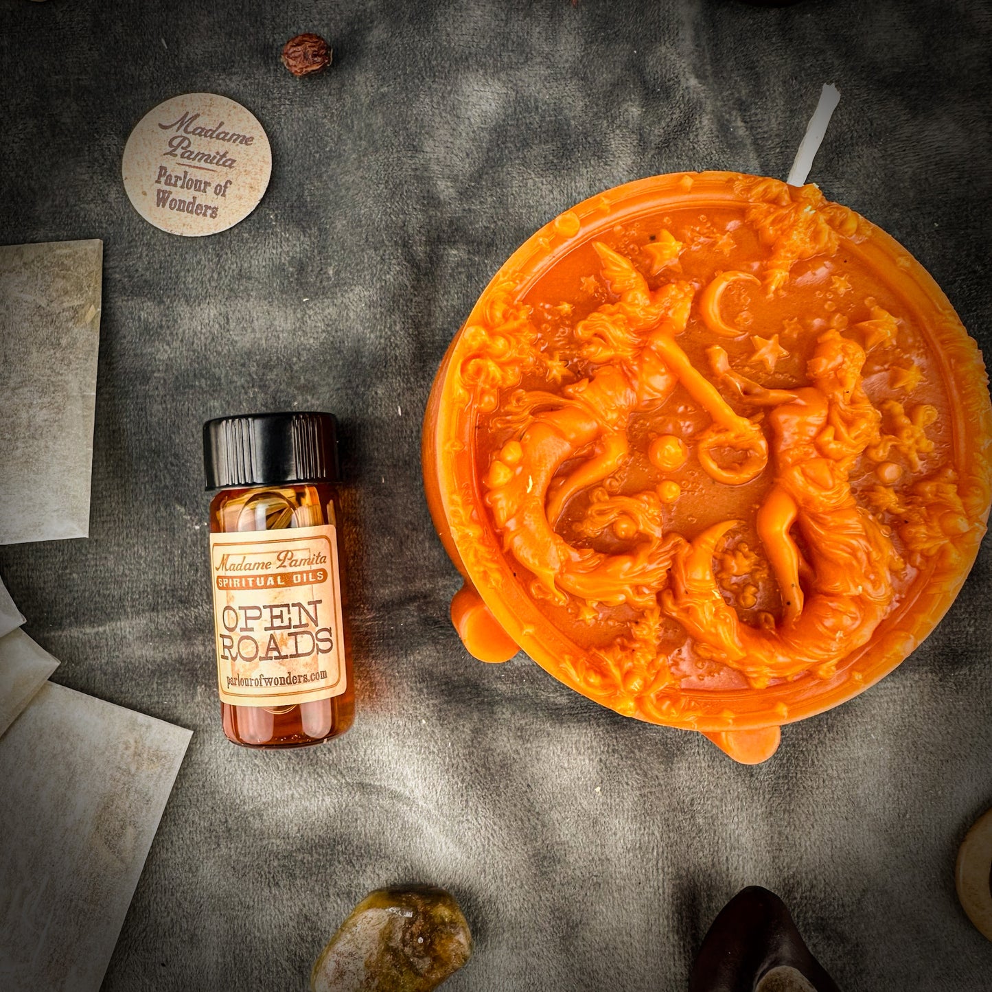 Gemini Power Candle Spell Kit - Communication, Creativity & Adaptability Magic