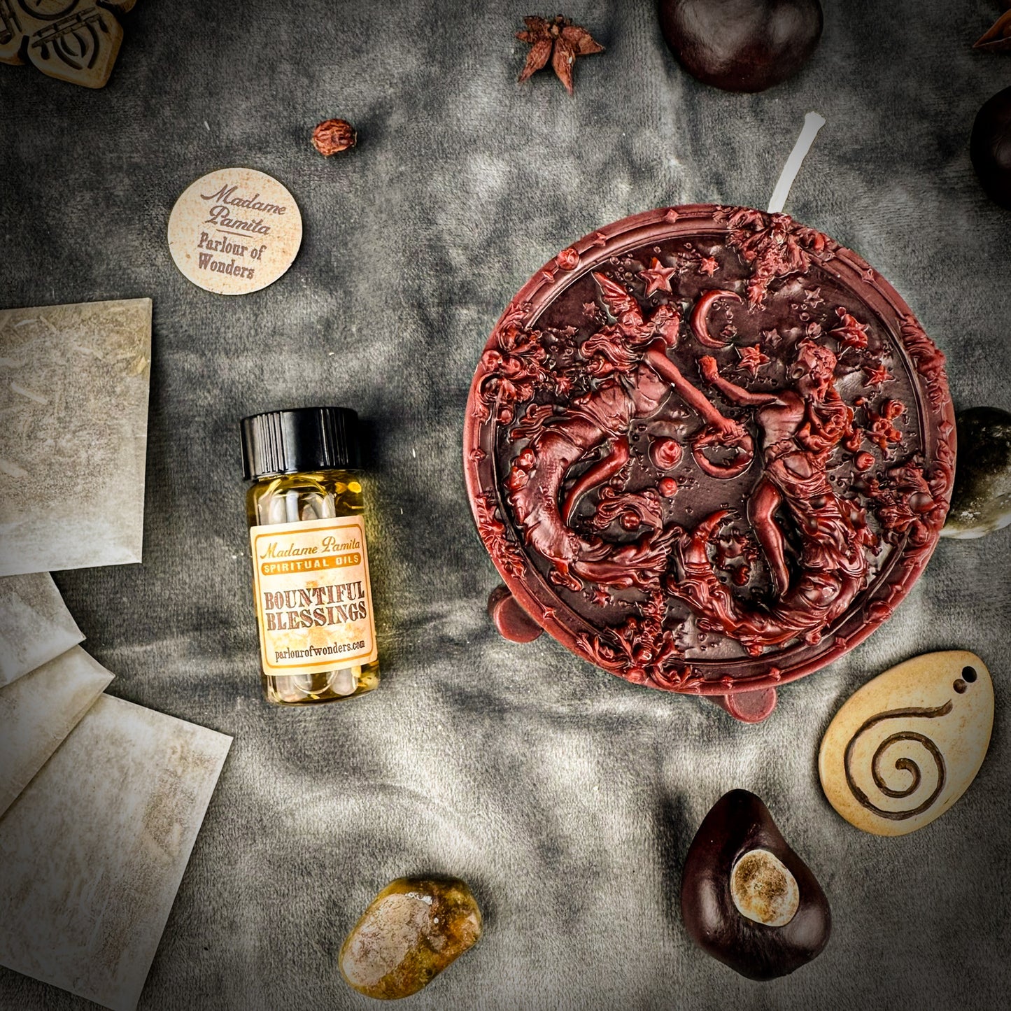 Gemini Power Candle Spell Kit - Communication, Creativity & Adaptability Magic