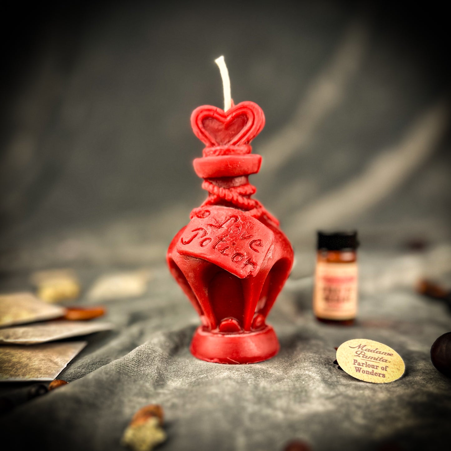 Love Potion Bottle Candle Spell Kit - Enchant & Attract Romantic Love
