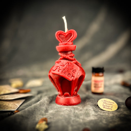 Love Potion Bottle Candle Spell Kit - Enchant & Attract Romantic Love