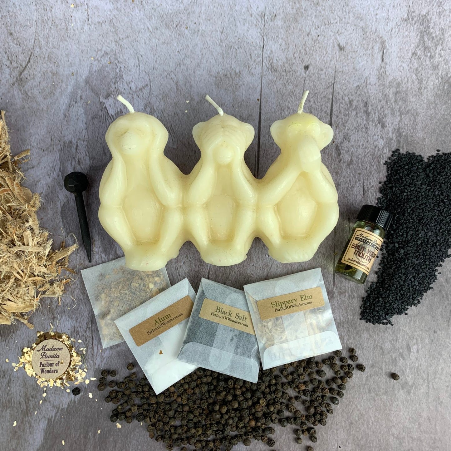 Stop Jealous Gossip Candle Spell Kit