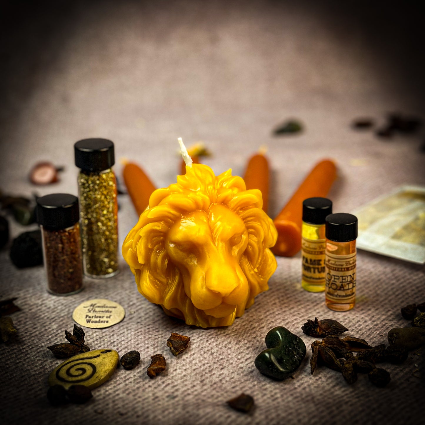 Limited Edition Lion's Gate Portal Candle Spell Kit