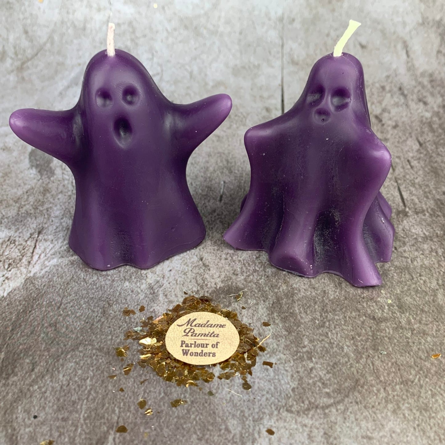 Beeswax Wishing Ghosts Spell Candle Set