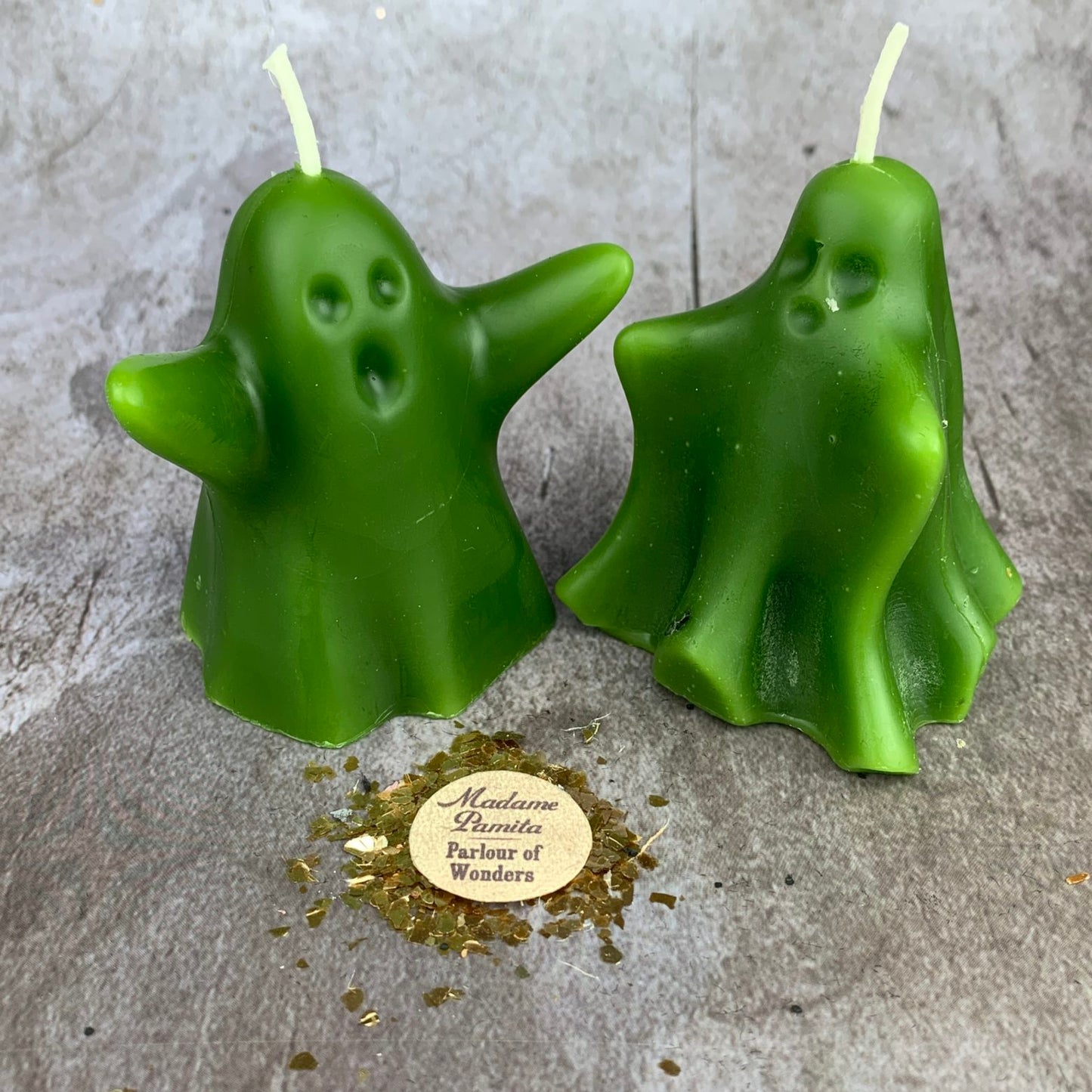 Beeswax Wishing Ghosts Spell Candle Set
