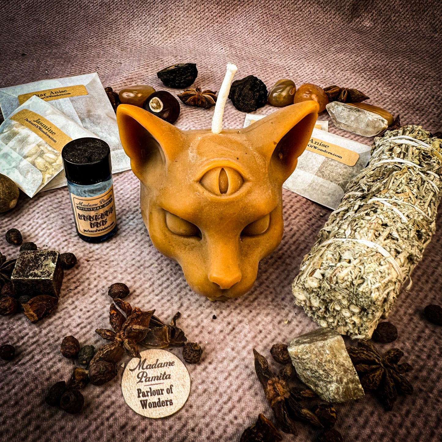 Psychic Eye Candle Spell Kit