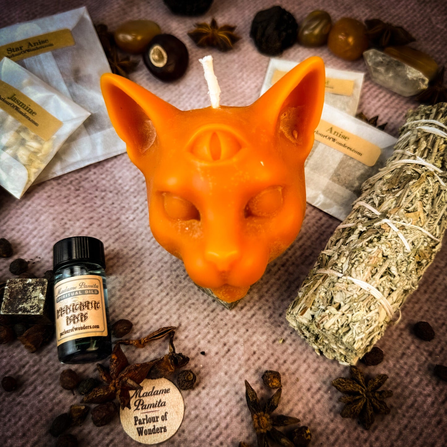 Psychic Eye Candle Spell Kit