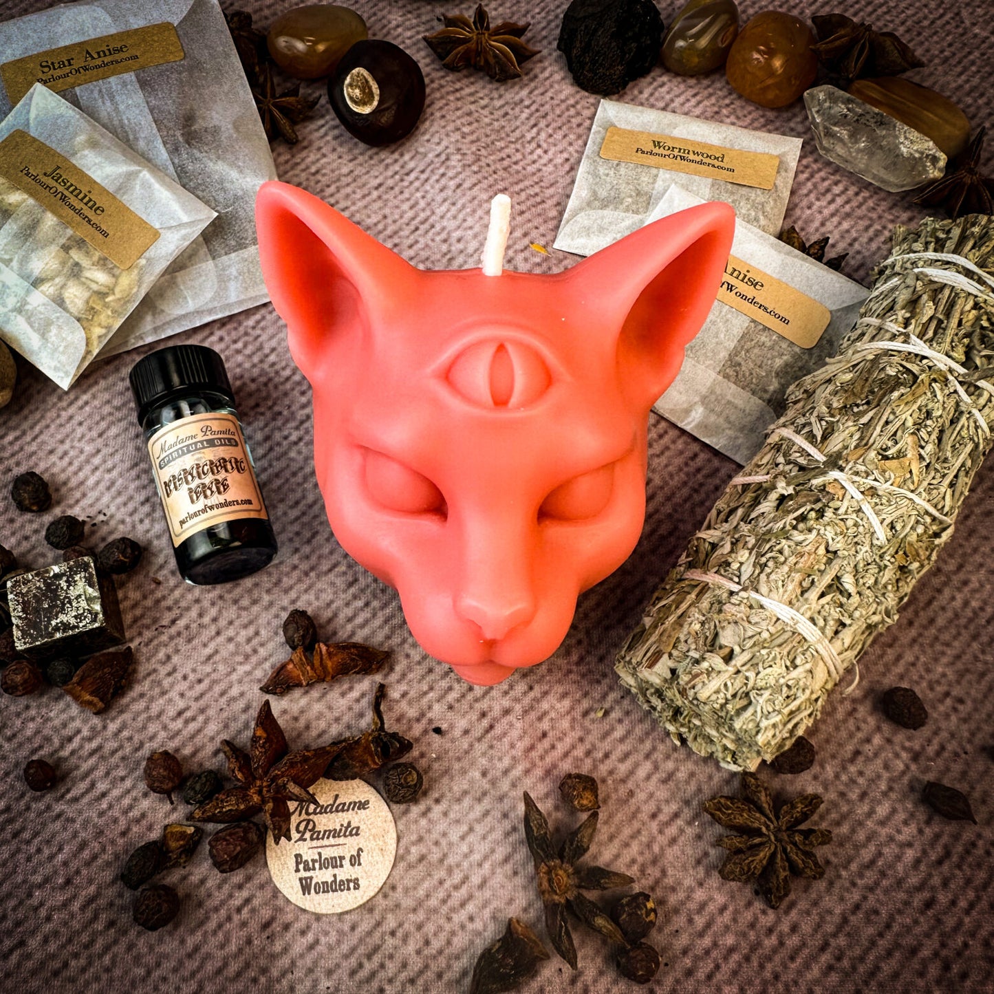 Psychic Eye Candle Spell Kit