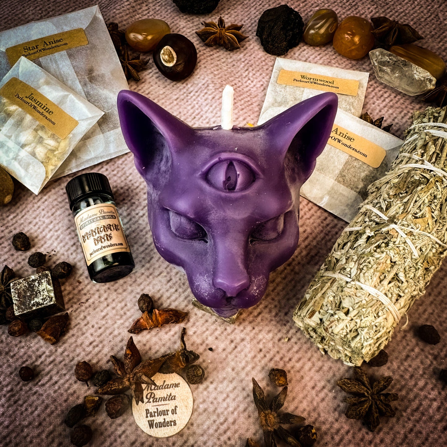 Psychic Eye Candle Spell Kit