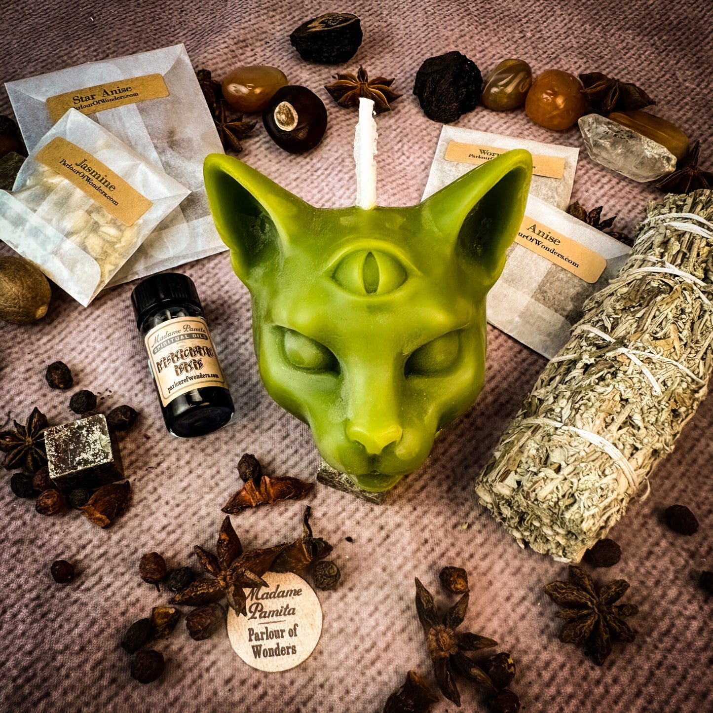 Psychic Eye Candle Spell Kit