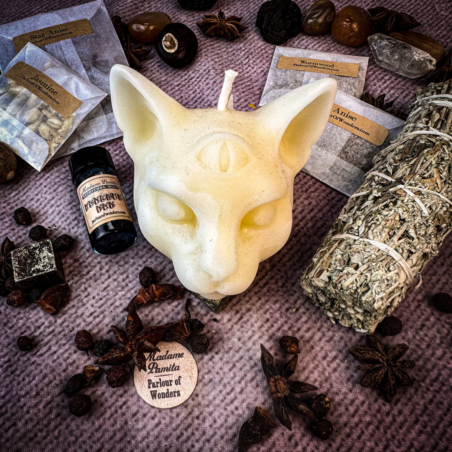 Psychic Eye Candle Spell Kit