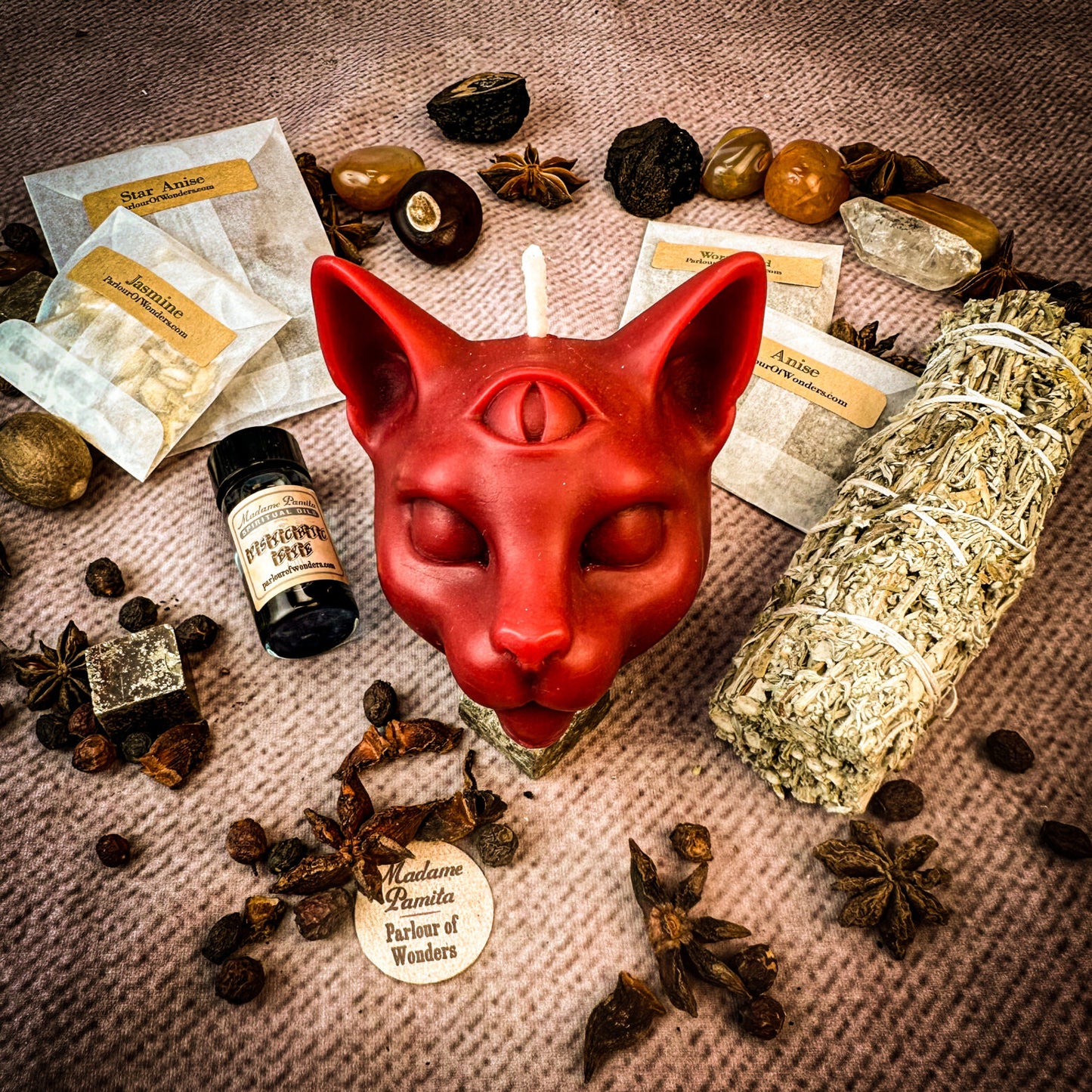 Psychic Eye Candle Spell Kit