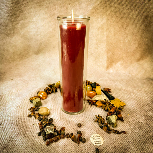 Red Beeswax Vigil Candle