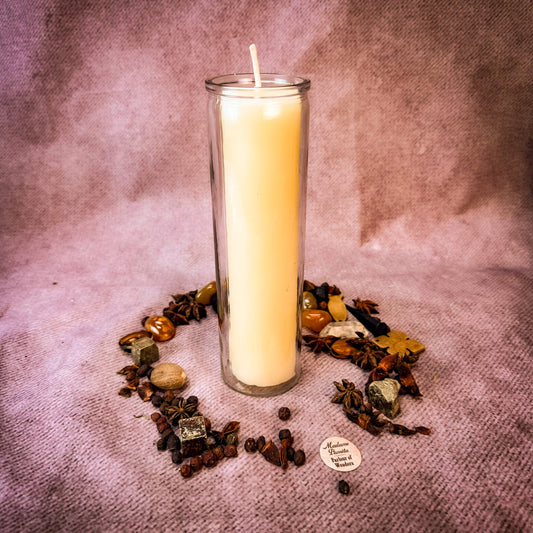White Beeswax Vigil Candle