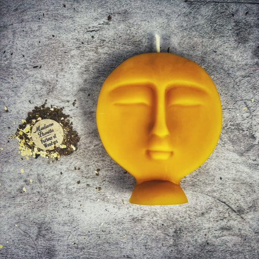 Ancestor beeswax candle