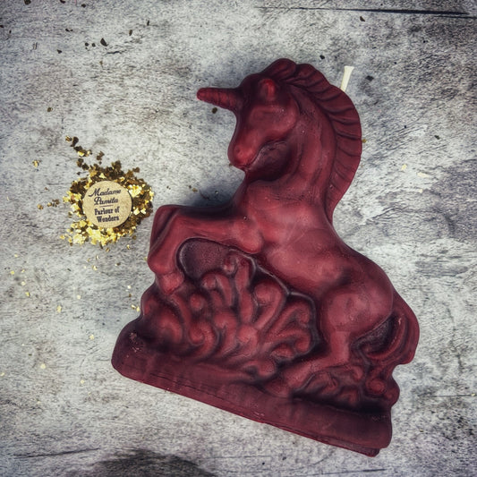 Unicorn Beeswax Candle