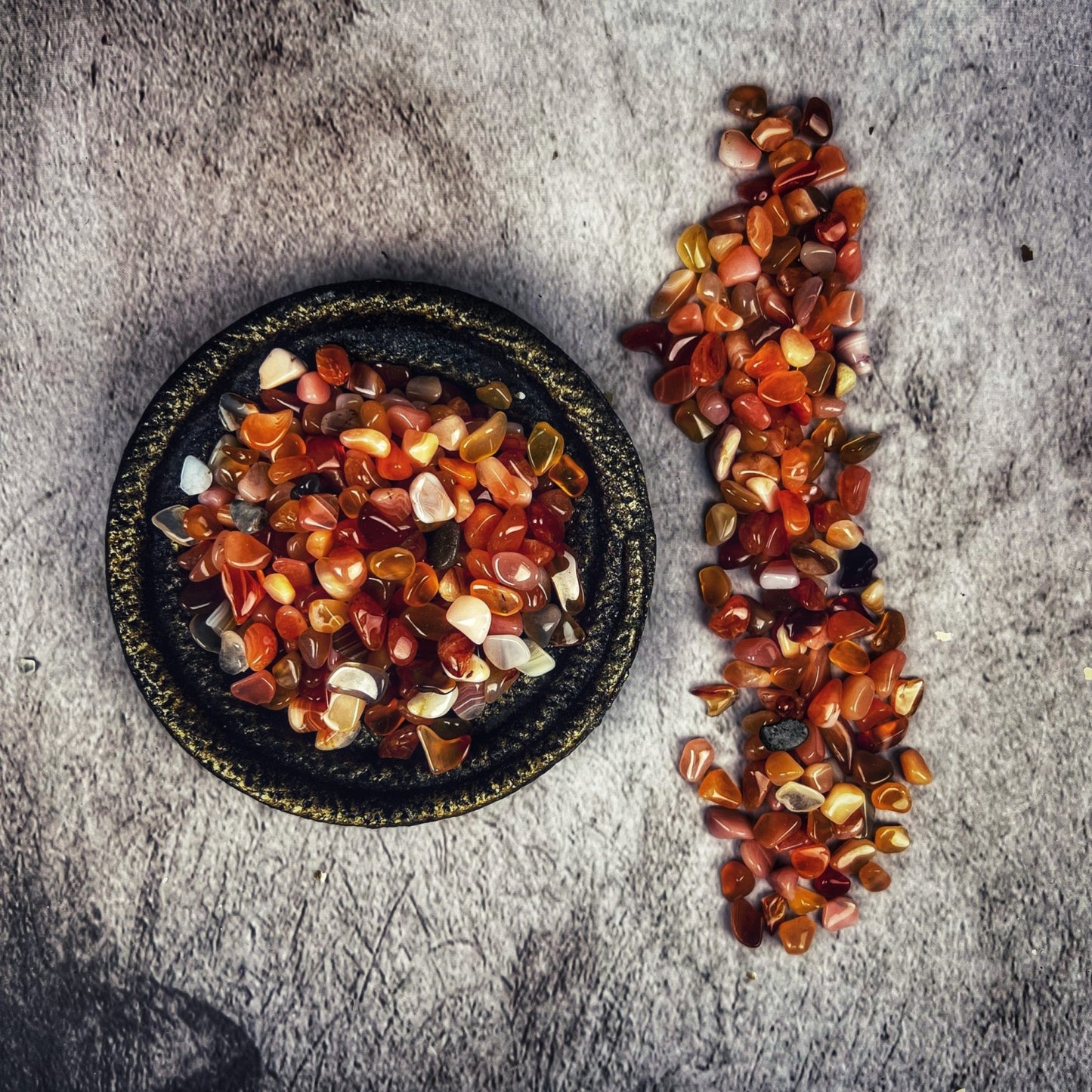 Carnelian Gem Chips