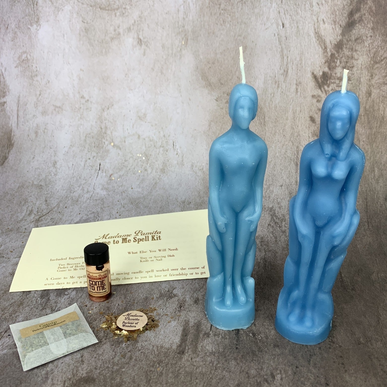 Come to Me Candle Spell Kit Human Female