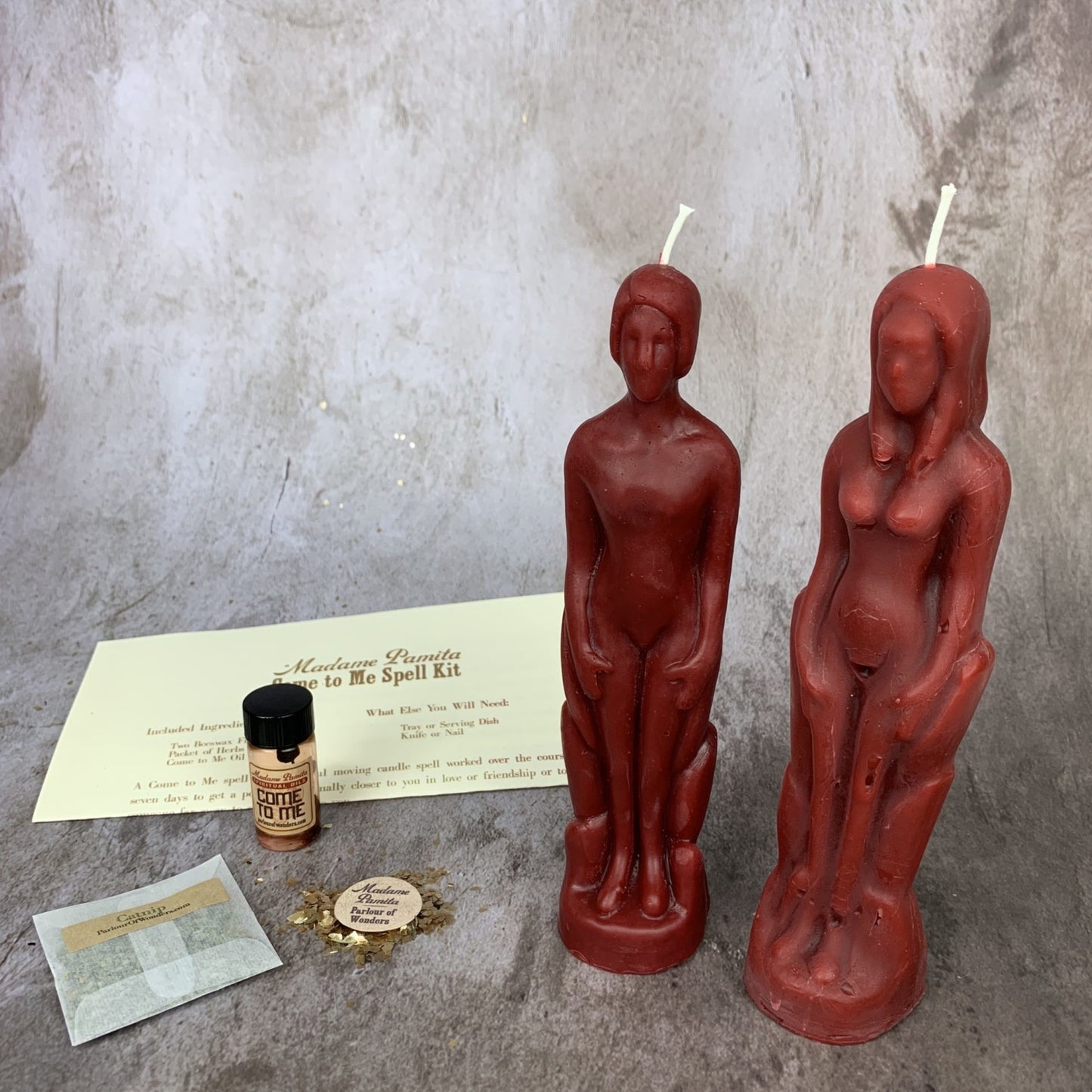 Come to Me Candle Spell Kit Human Female