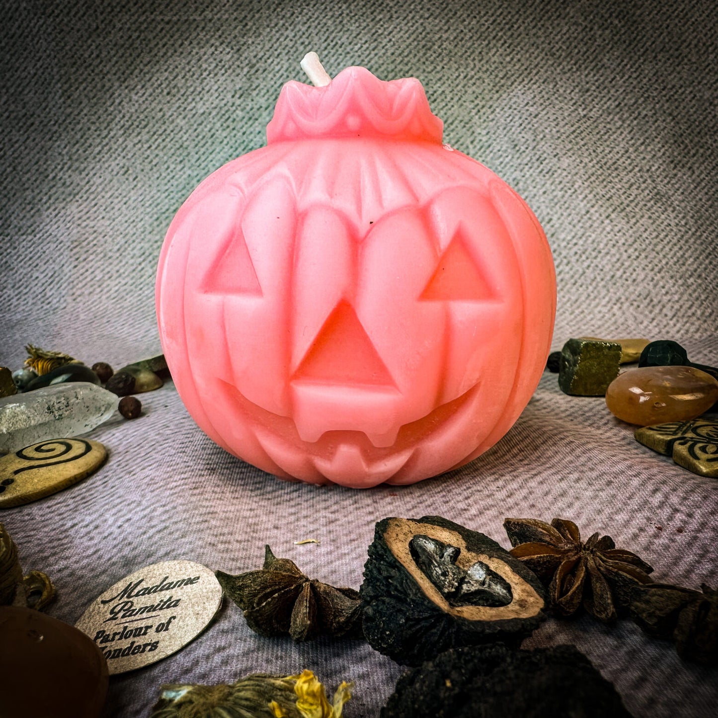 Beeswax Royal Pumpkin Candle