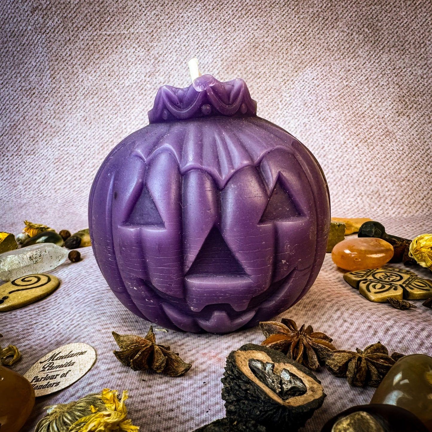 Beeswax Royal Pumpkin Candle