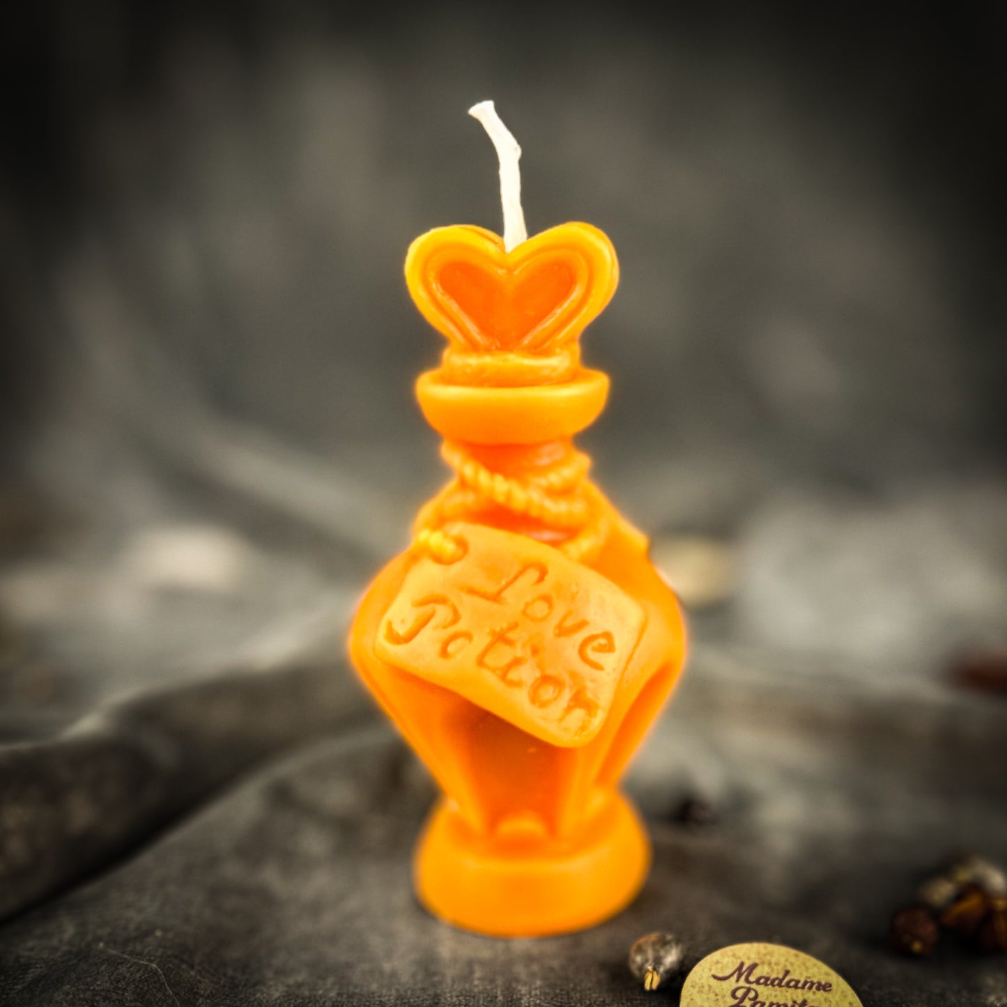 Orange Love Potion Bottle 